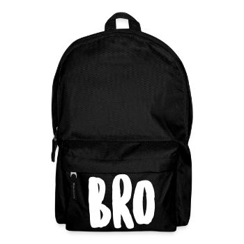 bro - Rucksack - Schwarz - Vorne