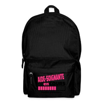 aide-soignante en cours - Sac à dos - noir - Devant