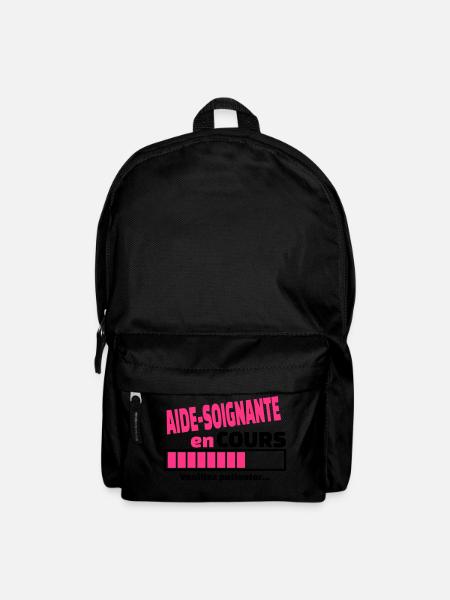 aide-soignante en cours - Sac à dos - noir
