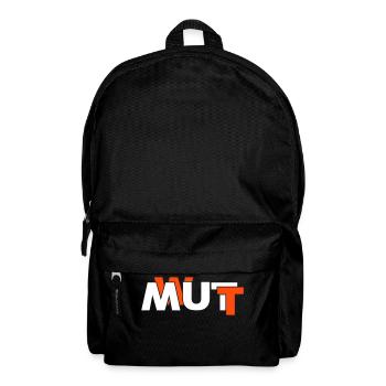 Wut oder Mut - Rucksack - Schwarz - Vorne