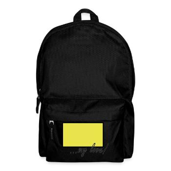 dorf my love - Rucksack - Schwarz - Vorne