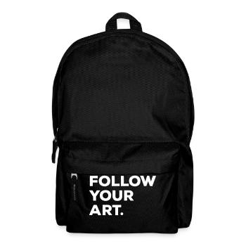 Suivez votre art - Sac à dos - noir - Devant