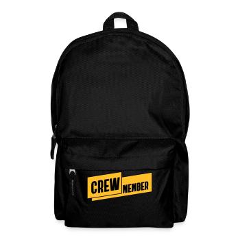 CREW Member Team Bride Staff JGA Group Team - Backpack - black - Front