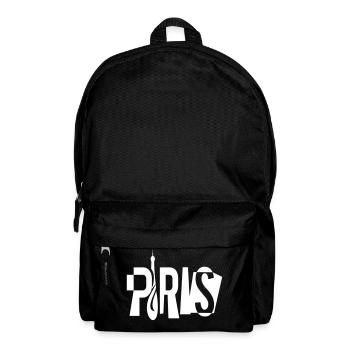 paris-eiffel.ai - Backpack - black - Front