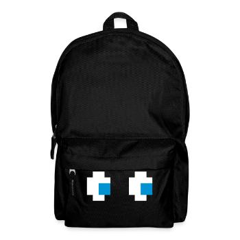 Ghost Eyes Ghost Eyes Comic Computer Game Console - Backpack - black - Front