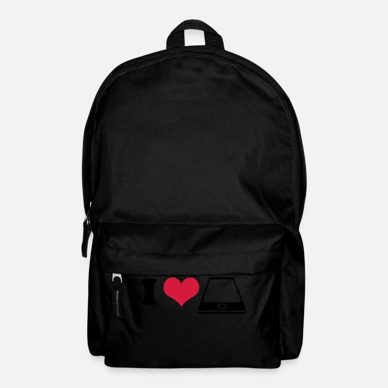 I love Smartphone - Sac à dos - noir