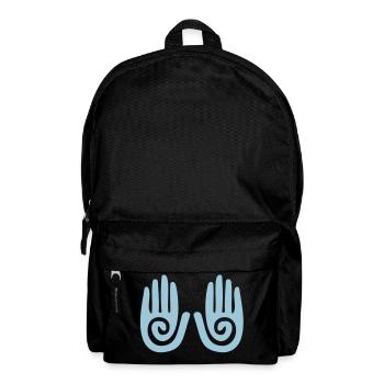 Energie - Hände - Rucksack - Schwarz - Vorne