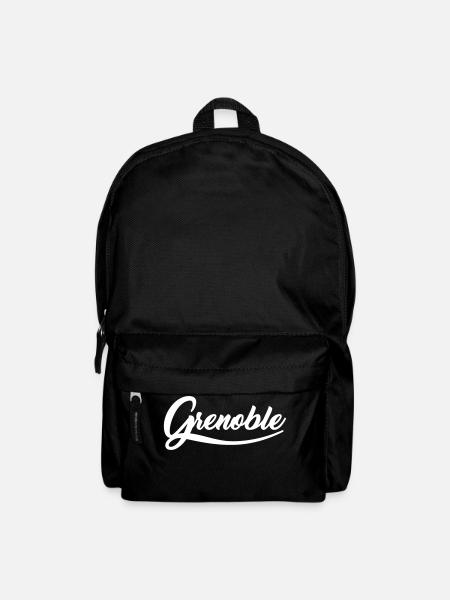 grenoble, old school - Sac à dos - noir