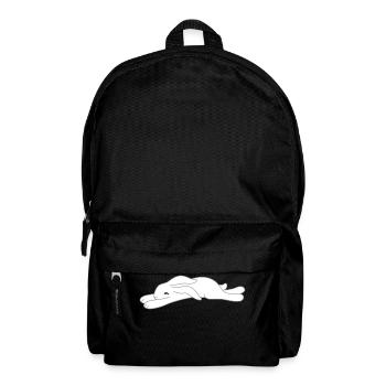 fatigué lapin - Sac à dos - noir - Devant