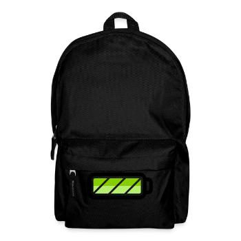 battery - Rucksack - Schwarz - Vorne