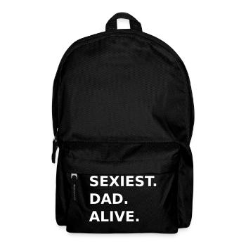 SEXIEST DAD ALIVE - Backpack - black - Front