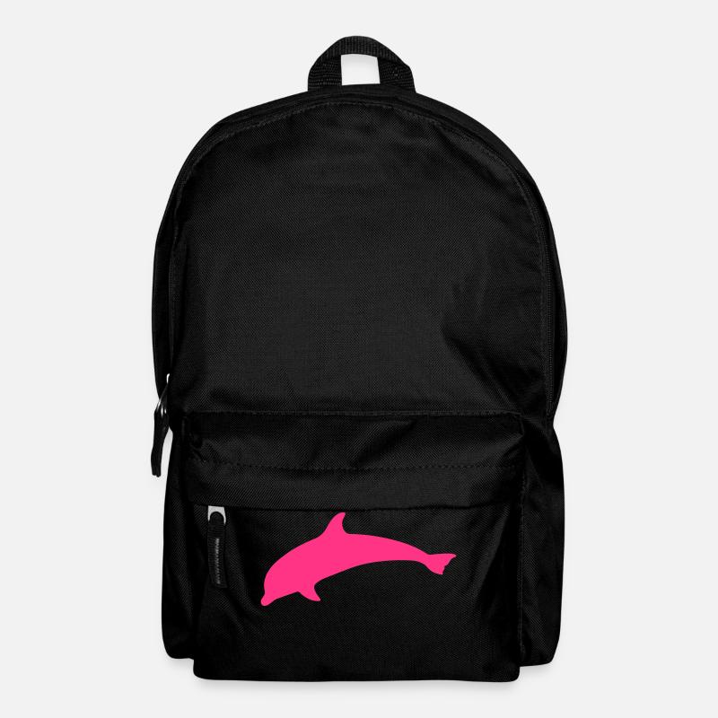 Delfin - Rucksack - Schwarz