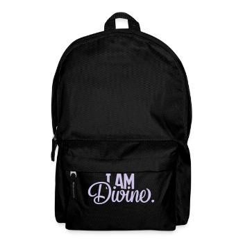 I AM Divine. - Backpack - black - Front