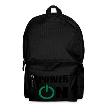 ein - Rucksack - Schwarz - Vorne