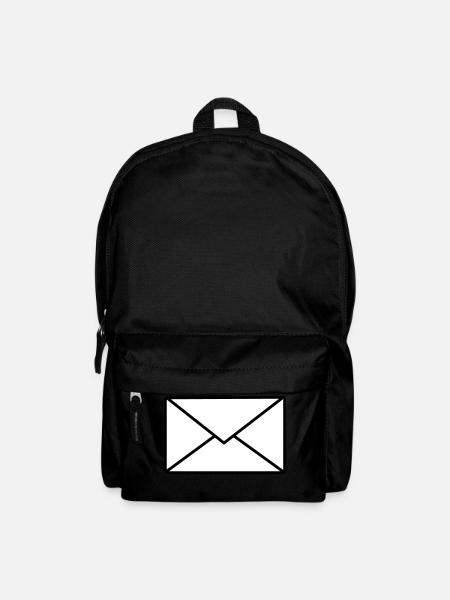 letter - Backpack - black