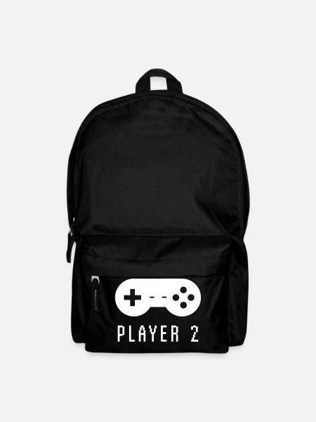 Gamer Player 2 - Rucksack - Schwarz