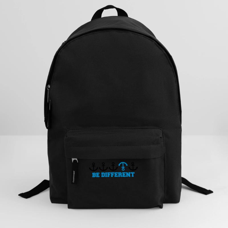 text be different different row pattern anchor many Backpack