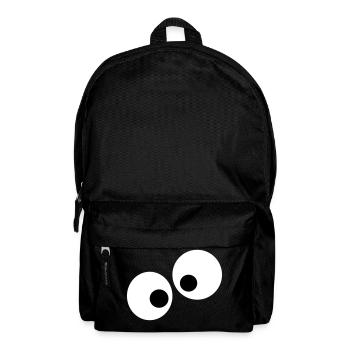 yeux - Sac à dos - noir - Devant