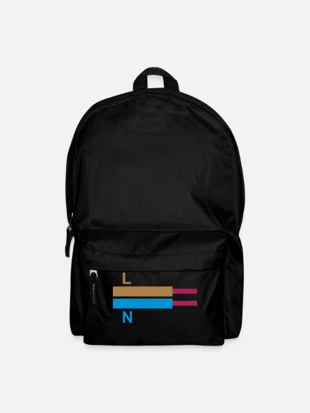elektrische Kabel - Rucksack - Schwarz