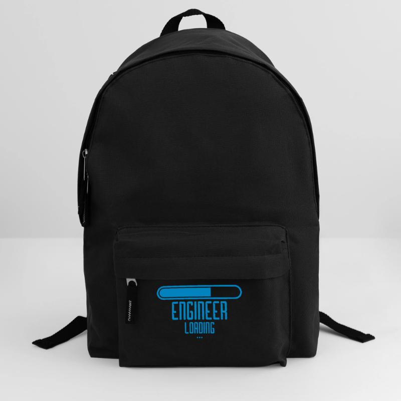 blue loading loading engineer please wait wa Backpack