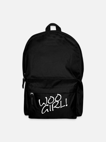 WOO GIRL! - Rucksack - Schwarz