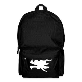Drachenboot Drachenkopf Kanu 1c - Rucksack - Schwarz - Vorne
