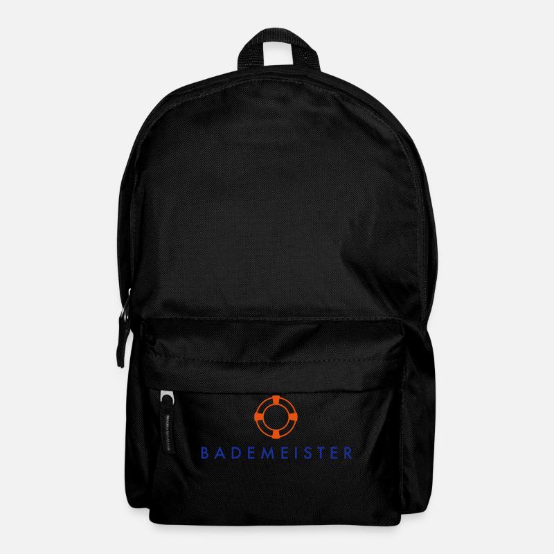 Bademeister - Rucksack - Schwarz