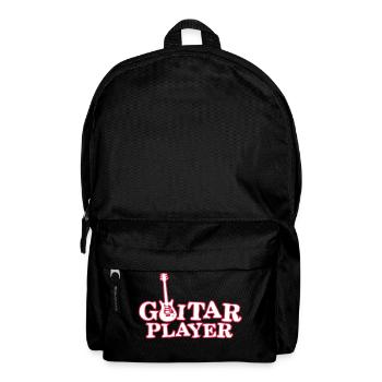 guitar_player_112013_a_2c - Rucksack - Schwarz - Vorne