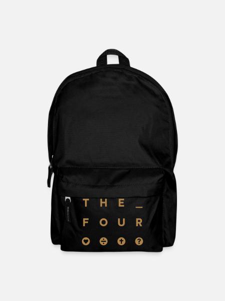 THE FOUR Gold - Backpack - black