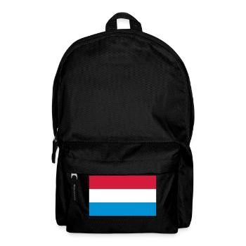 Luxembourg Flag Gift Idea - Backpack - black - Front
