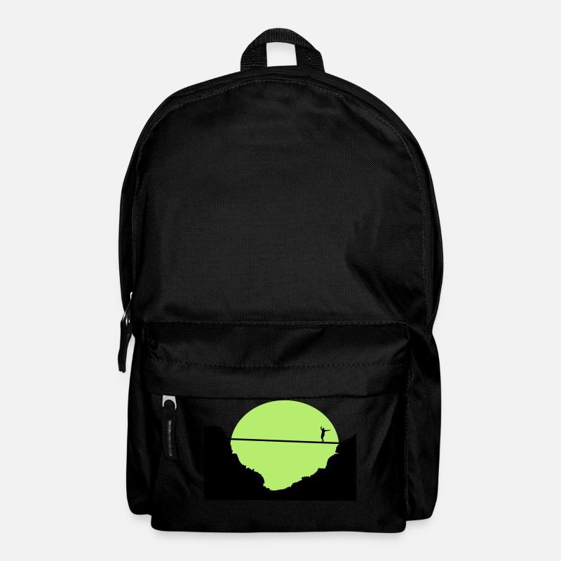 Slackline, Highline, slacklining - Rucksack - Schwarz