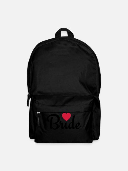 bride with heart 2c - Sac à dos - noir
