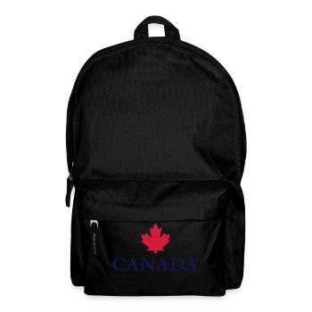 Canada Ottawa Ahorn Maple Leaf Kanada Amerika - Rucksack - Schwarz - Vorne