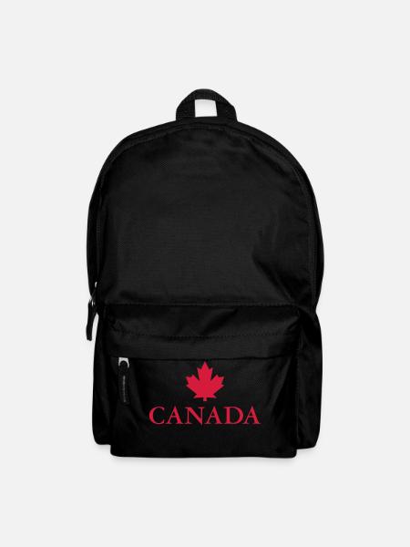 Canada Ottawa Ahorn Maple Leaf Kanada Amerika - Rucksack - Schwarz