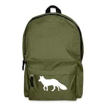 Fox white fox white - Backpack - olive green - Front