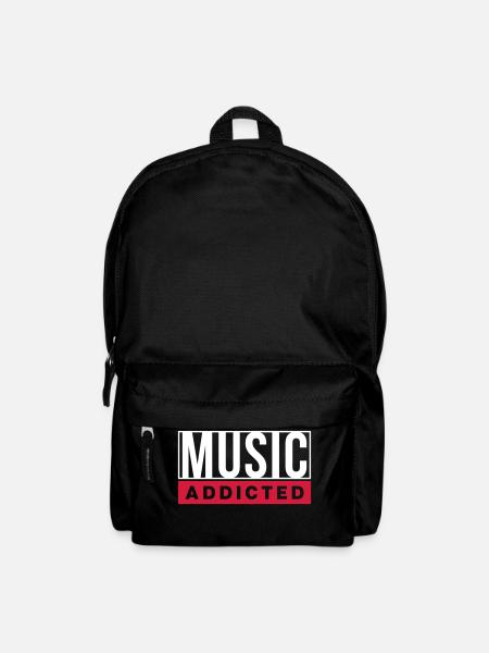 MUSIC ADDICTED - Rucksack - Schwarz