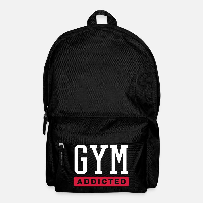 GYM ADDICT - Rucksack - Schwarz