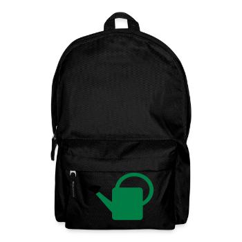 Gießkanne - Rucksack - Schwarz - Vorne