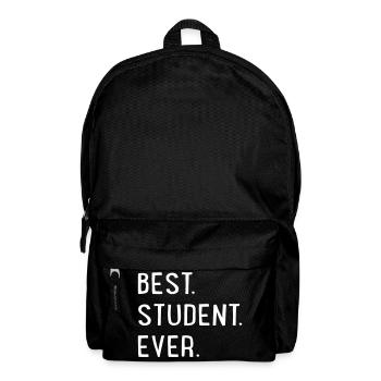 Meilleur étudiant - Sac à dos - noir - Devant