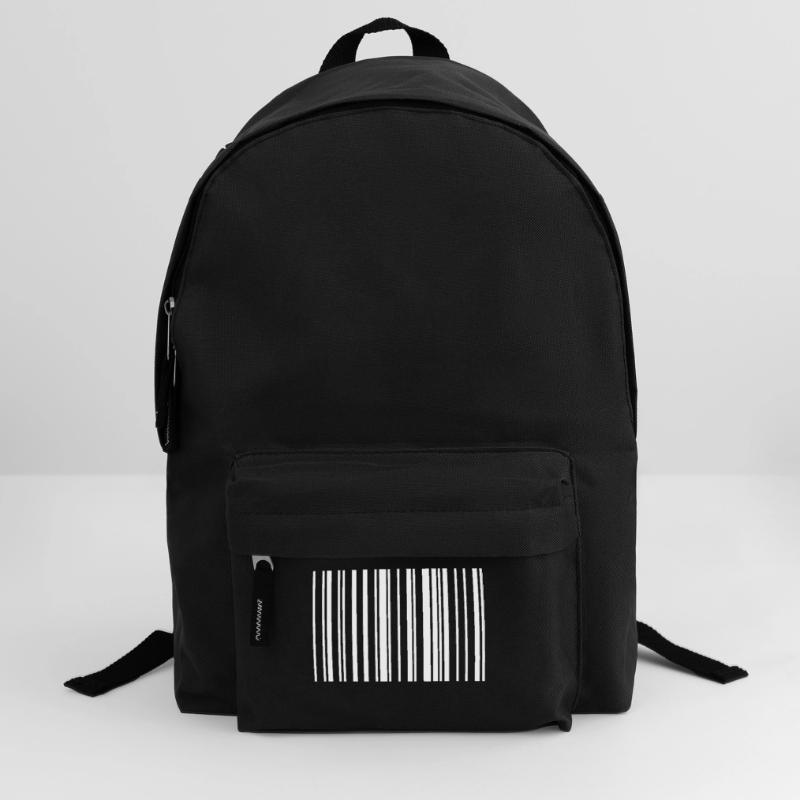 Barcode Code Streifen Gestreift Rucksack