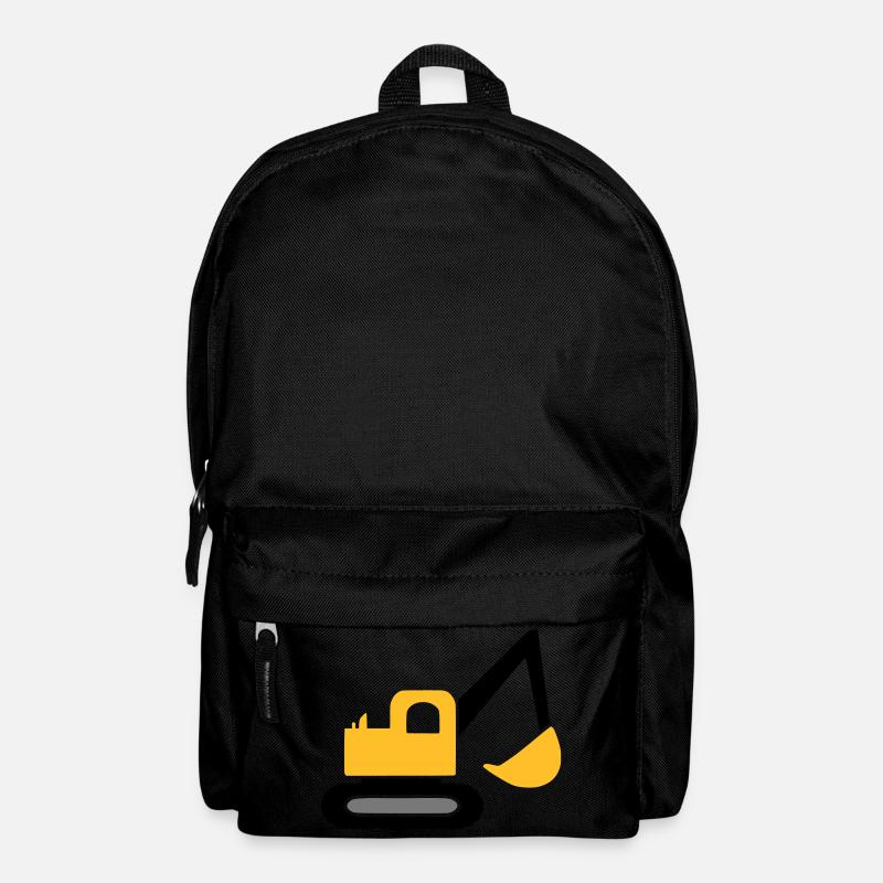 Véhicule d'excavatrice - Sac à dos - noir