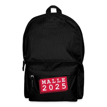 Malle 2025 - Rucksack - Schwarz - Vorne