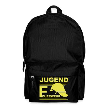 Jugend Feuerwehr Helm - Rucksack - Schwarz - Vorne