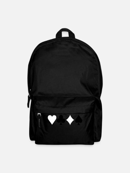 Poker Signs - Rucksack - Schwarz