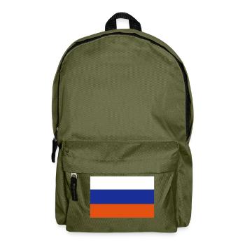 Russian Flag - Backpack - olive green - Front