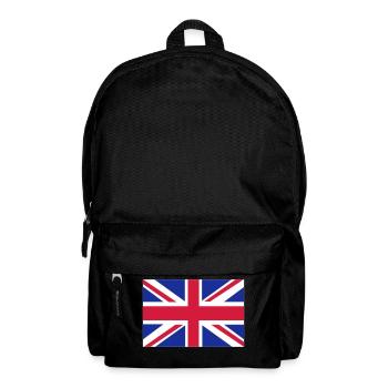 British flag - Sac à dos - noir - Devant