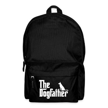 The German Shepherd Dogfather Dog Lover Godfather - Backpack - black - Front