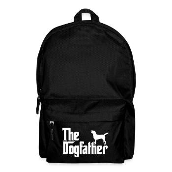The Labrador Retriever Dogfather Godfather Style - Backpack - black - Front