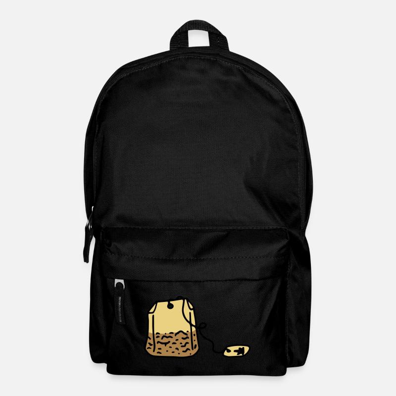 Tee Teebeutel Teetrinker Tea time - Rucksack - Schwarz