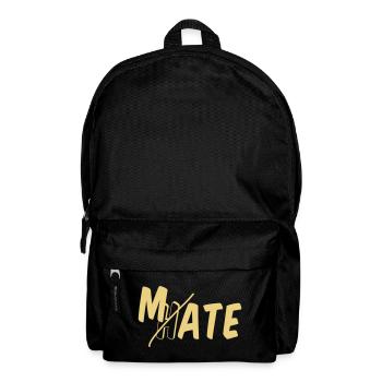I mate you - Backpack - black - Front